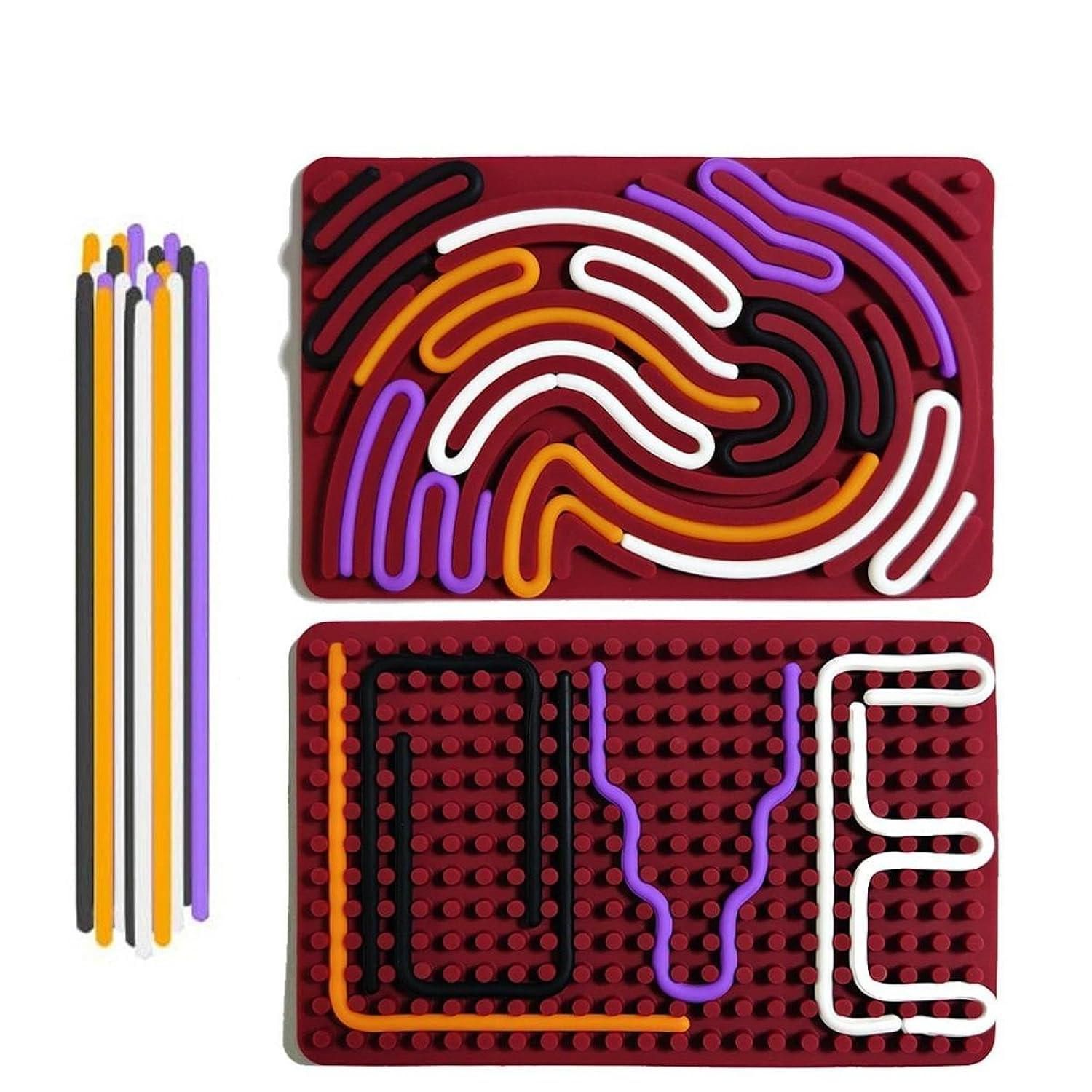 Sensor Activity Board Silicone Montessori Toy