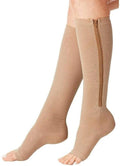 Unisex Medical Zipper Compression Socks (Pair of 1)