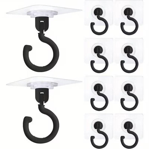 5pcs Rotating Ceiling Hooks